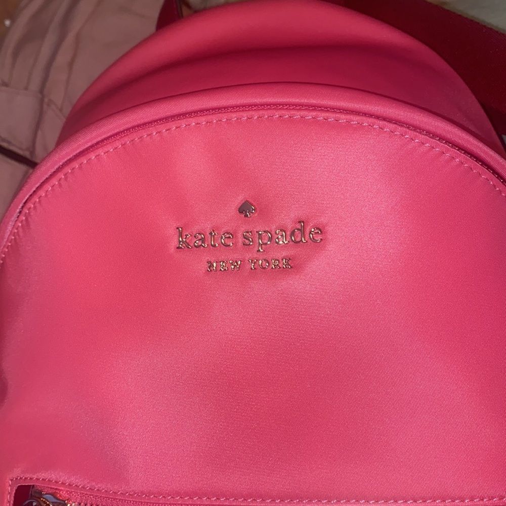 Kate ♠️ Spade Deep Dahli Chelsea Backpack! - Picture 5 of 12